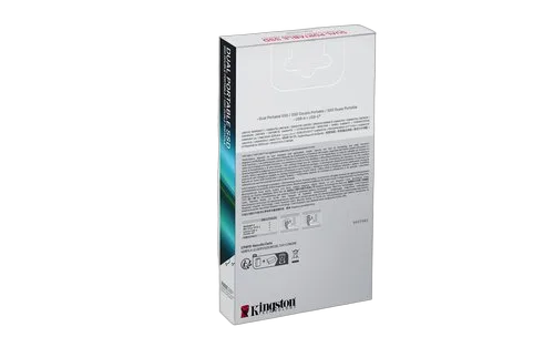 Kingston 512GB DUAL PORTABLE SSD USB-A/C — vue 6