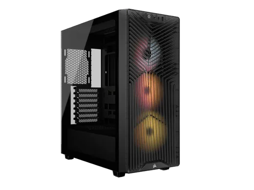 Corsair 3200D RS ARGB Smoke Noir - MT/Sans Alim/ATX — vue 1