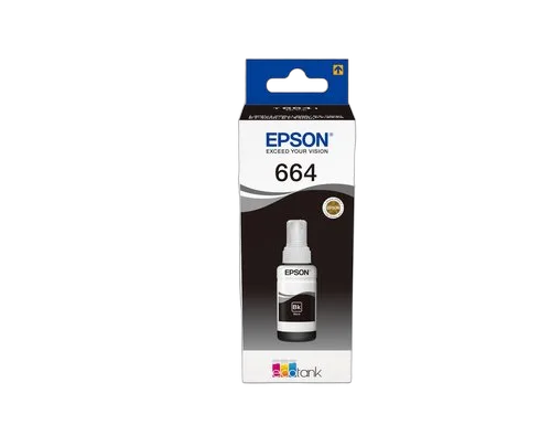 Epson Ink/T6641 Colour Bottle 70ml BK — vue 1