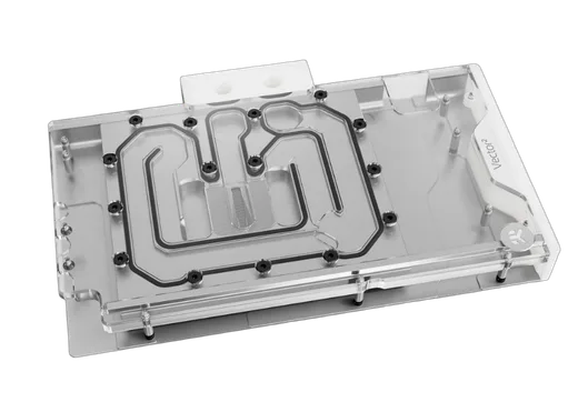 EK Water Blocks EK-Quantum Vector² EVO Strix/TUF RTX 4090 Blanc — vue 1