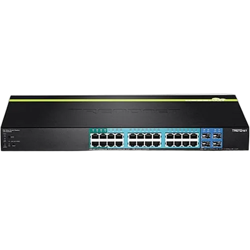 TrendNet 28PORT GB WEB SMART POE+ SWITCH — vue 2
