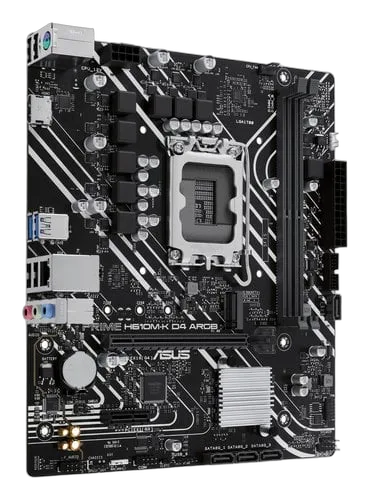 Asus PRIME H610M-K D4 ARGB INTEL — vue 3