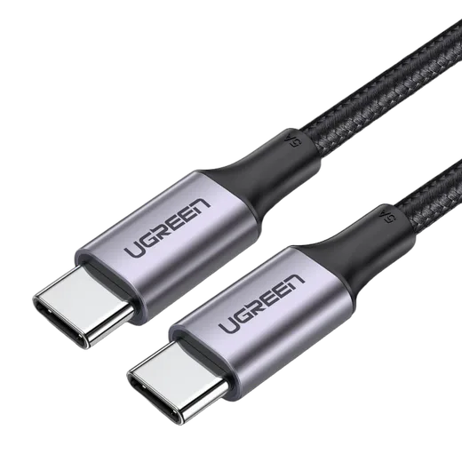 UGREEN Câble USB-C vers USB-C - 100W - Tressé - 2m - Noir