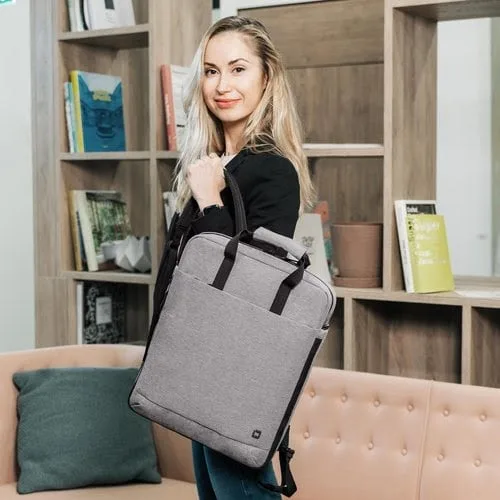 Dicota Eco Tote Bag MOTION 13 -15.6 Light Grey (D31879-RPET) — vue 5