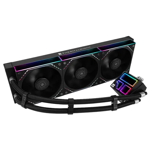 Thermalright Frozen Infinity 360 ARGB - 360mm - Noir — vue 3