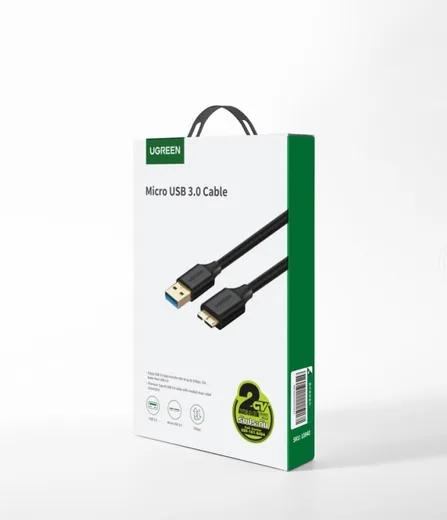 UGREEN Câble USB-A vers Micro USB-B - 1m - Noir — vue 2