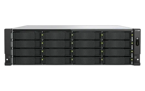 Qnap 3U 16-bay 3.5" SATA HDD NAS AMD — vue 1