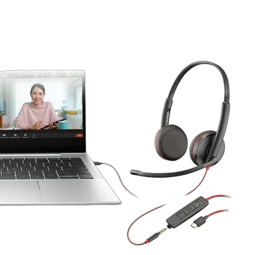 HP POLY BW C3225 STEREO USB-C HS — vue 4
