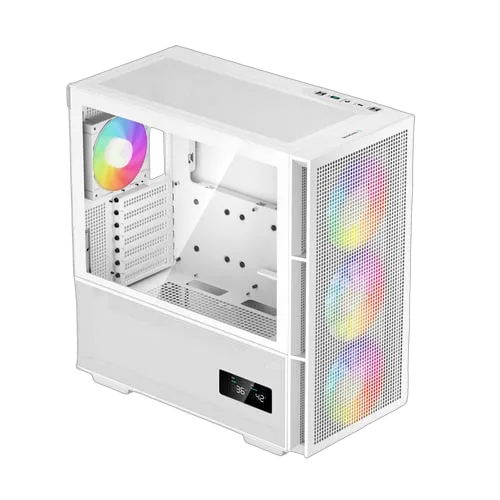 Deepcool CH560 Digital Blanc - MT/Sans Alim/ATX — vue 3