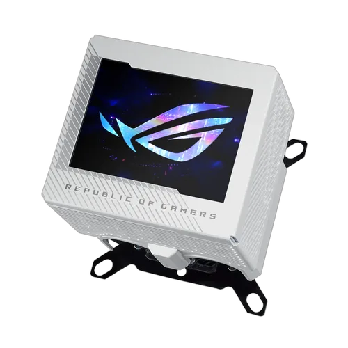 Asus ROG RYUJIN III White - Waterblock CPU — vue 1