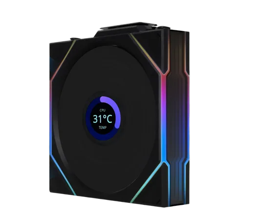 Lian-Li UNI FAN TL Sans fil LCD ARGB PWM - 120mm - Noir — vue 4