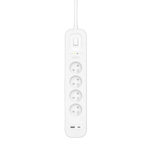 Belkin Surge Protection with USB C 4 Outlet — vue 2