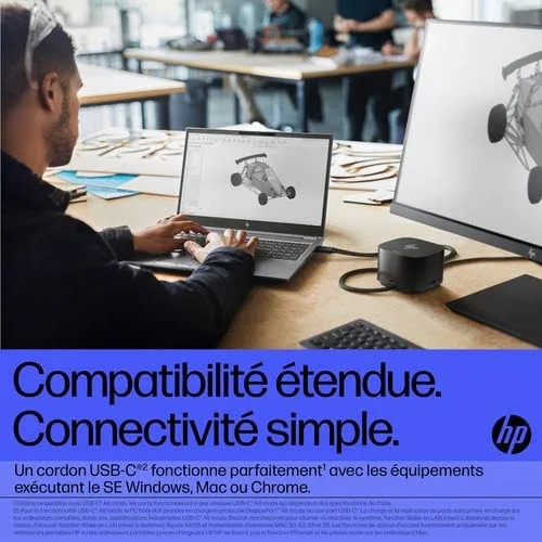 HP TB 280W G4 Dock wCombo Cable-EURO — vue 14