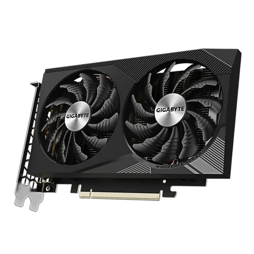 Gigabyte GeForce RTX 3050 Windforce OC V2 8Go, vue 3