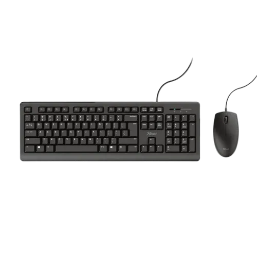 Trust TKM-250 - Clavier/Souris/Noir/Filaire — vue 4