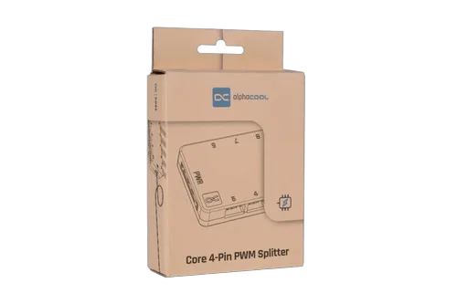 Alphacool Core 10x 4-Pin PWM splitter with SATA — vue 6