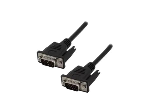MCL Samar Câble VGA HD15 Mâle/Mâle - 2m - Noir — vue 1