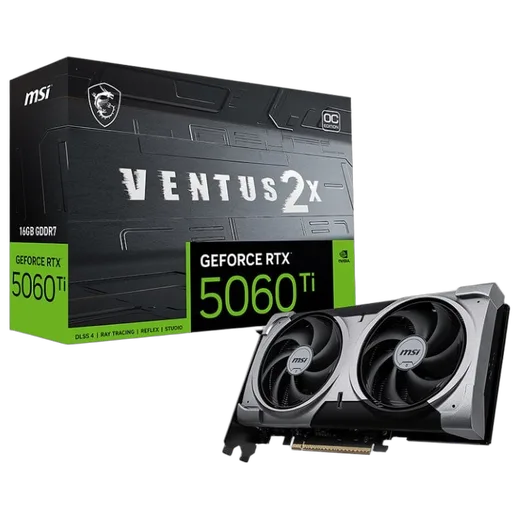 GeForce RTX 5060 Ti 16G VENTUS 2X OC PLUS