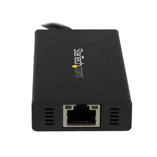 StarTech Portable USB 3.0 Hub w/Gigabit Ethernet — vue 3