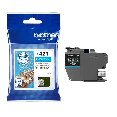 Brother - Cyan - LC421C — vue 3