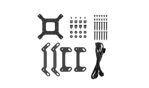 Deepcool CG530 4F Noir + Watercooling LT360 ARGB - Noir — vue 8