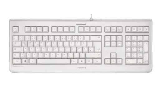 Cherry KC 1068 IP68 - Membrane - Filaire - Gris — vue 1