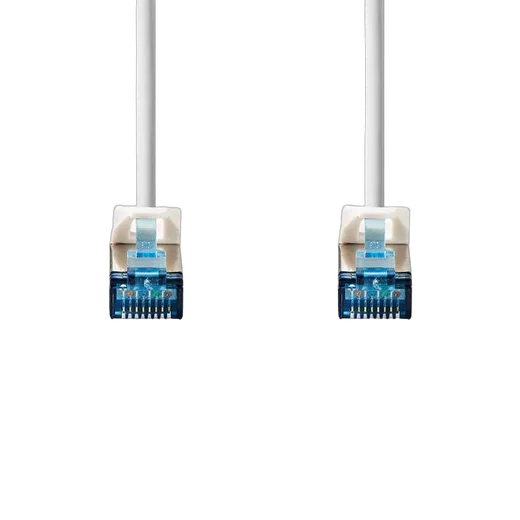 Nedis Câble RJ45 Cat6a S/FTP - 5m - Blanc — vue 2