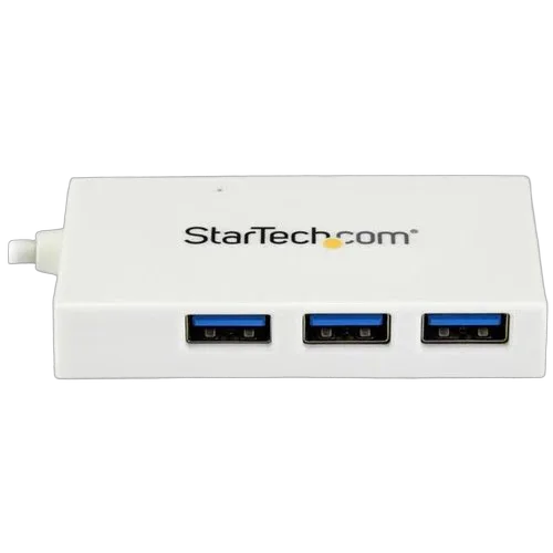 StarTech Hub USB C - 4 Port - 1x USB C & 3x USB A — vue 3