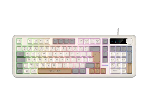 Keyz Caesium EX 3C - Membrane/Filaire/RGB/Noir