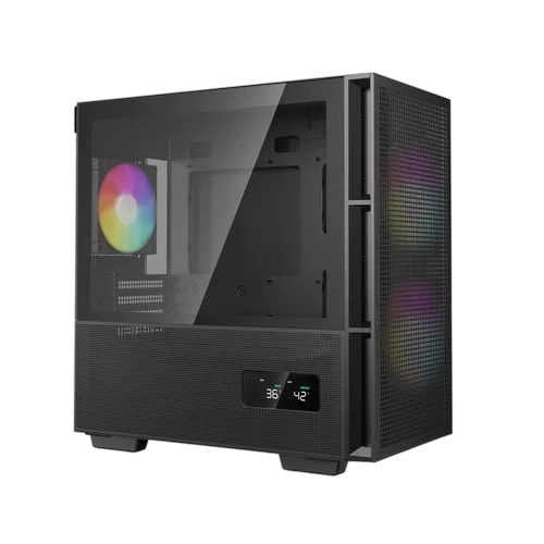 Deepcool CH360 DIGITAL Noir - GT/Sans Alim/Micro-ATX — vue 2