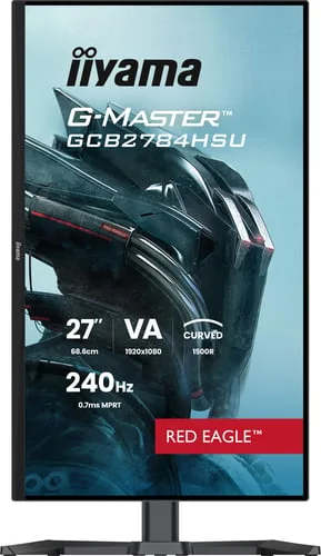 Iiyama G-Master GCB2784HSU-B1 - 27" CURVE FHD 240Hz VA 0,7m Pivot FreeSync Premium — vue 6