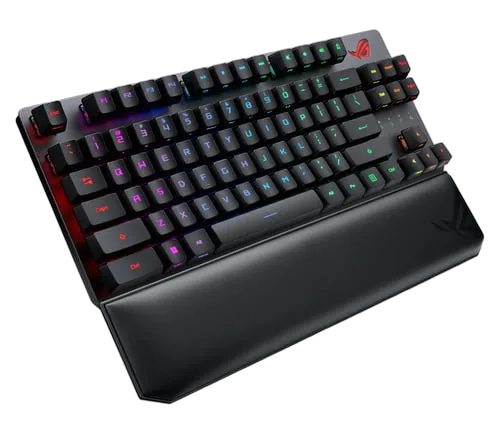 Asus ROG Strix Scope RX TKL Deluxe - Optique - Sans-Fil - RGB - Noir — vue 3