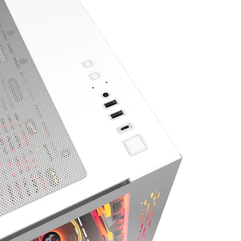 M.RED Crystal Sea Blanc  - MT/Sans Alim/ATX — vue 6