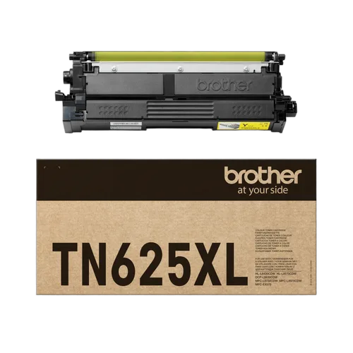 Brother Cartouche toner laser TN625Y - Jaune — vue 2