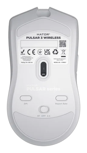 Hator Pulsar 3 - Sans-Fil - RGB - Blanc — vue 6