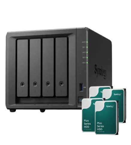 Synology DS923+ - 4 Baies avec 4 Disques de 6 To — vue 1