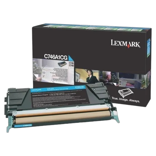 Lexmark - Cyan - C746A1CG — vue 1