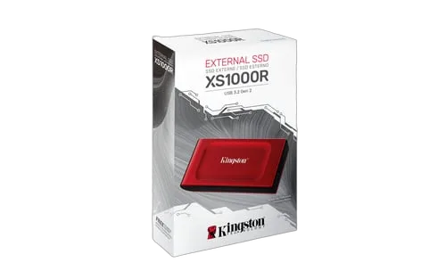 Kingston XS1000 Red USB-C 3.2 1To — vue 5