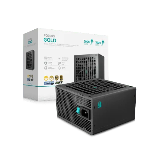Gamer Storm ATX 750W - 80+ Gold - PQ750G Noir — vue 8