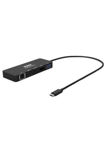 Port Docking Type-C Travel 1 écran 4K - 85W/HDMI/VGA — vue 1