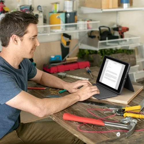 Logitech RUGGED FOLIO 7TH AND 8TH — vue 9