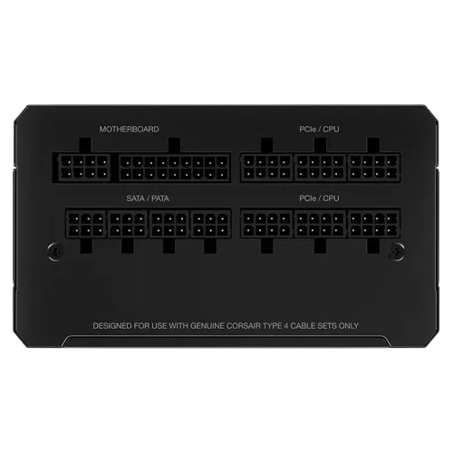Corsair ATX 1000W - RM1000e Gold - FMod./ATX 3.1 / PCIE5.1 — vue 4