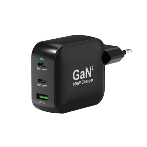 Port Chargeur mural 100W GaN 3 ports + Câble USB-C - 2m — vue 7