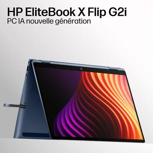 HP EliteBook X Flip G2i - 14" FHD+ 60Hz U7 356H 32Go 1To W11P — vue 9