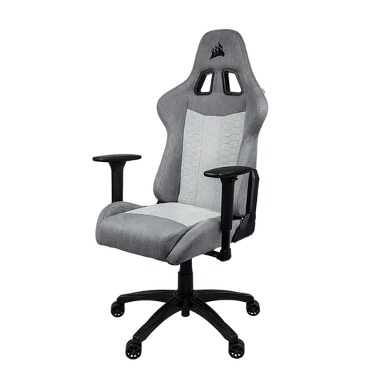 Corsair TC100 RELAXED Fabric Argent/Gris — vue 2