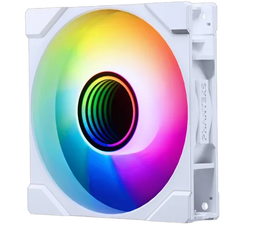 Phanteks M25 Gen2 PWM Reverse Blade Blanc 120mm D-RGB — vue 1
