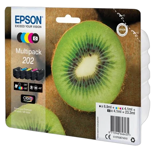 Epson Ink/202 Kiwi CMYKPk — vue 2