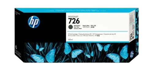 HP 726 300-ml Matte Black Ink Cartridge — vue 1