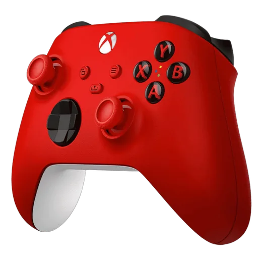 Microsoft Manette Xbox - Rouge - Sans Fil — vue 2