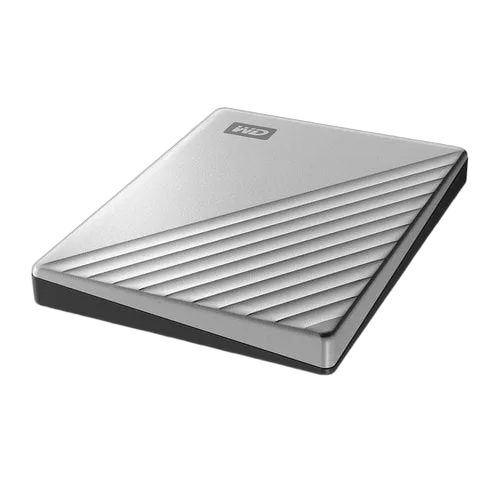 WD HDD My Passport Ultra Mac 5TB Silver WW — vue 4